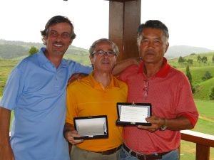 Altino Gomes, Hermeto Bermudez e Hiroyasu Hiragami