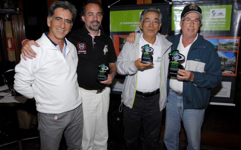 Campeões do 50º Torneio Pé Duro APG